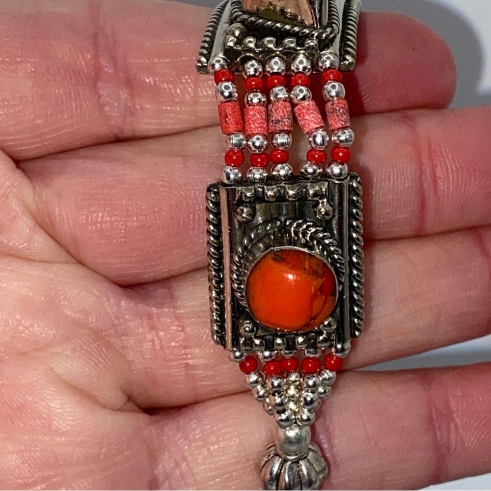 Tibetan gemstone bracelet - Picture 13 of 16